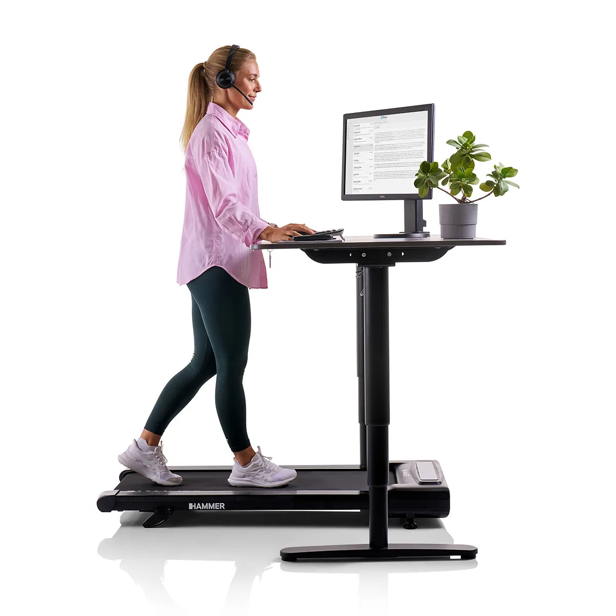 Banda de alergat electrica Hammer Walk 2.0