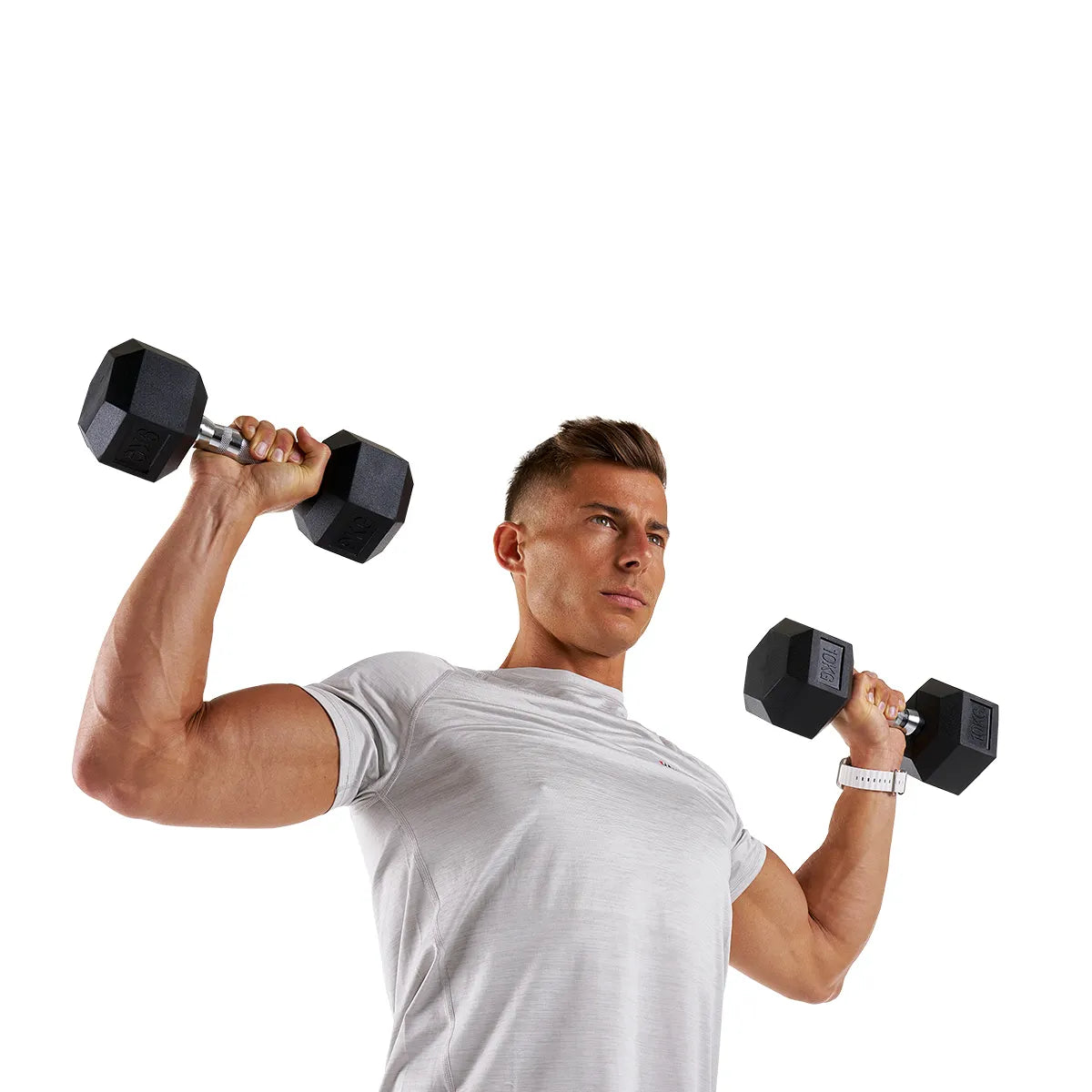 Gantera Hexagonala Hammer 1 kg - 30 kg