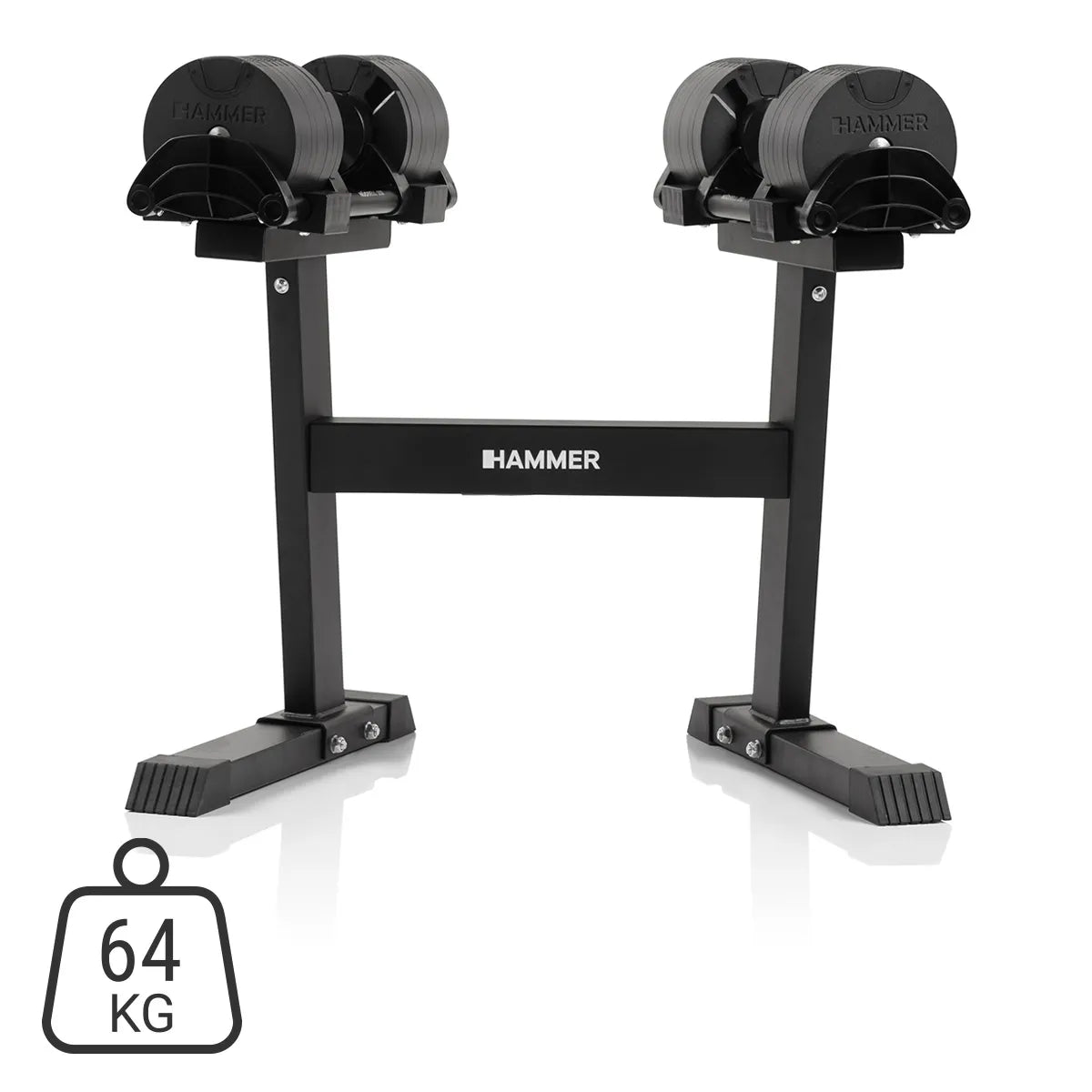 Set Gantere Reglabile cu Suport Hammer StrongLock