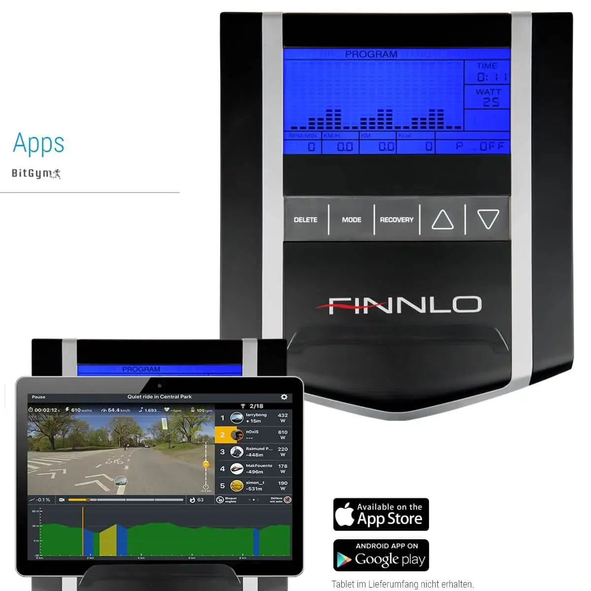 Bicicleta ergometrica Finnlo Exum