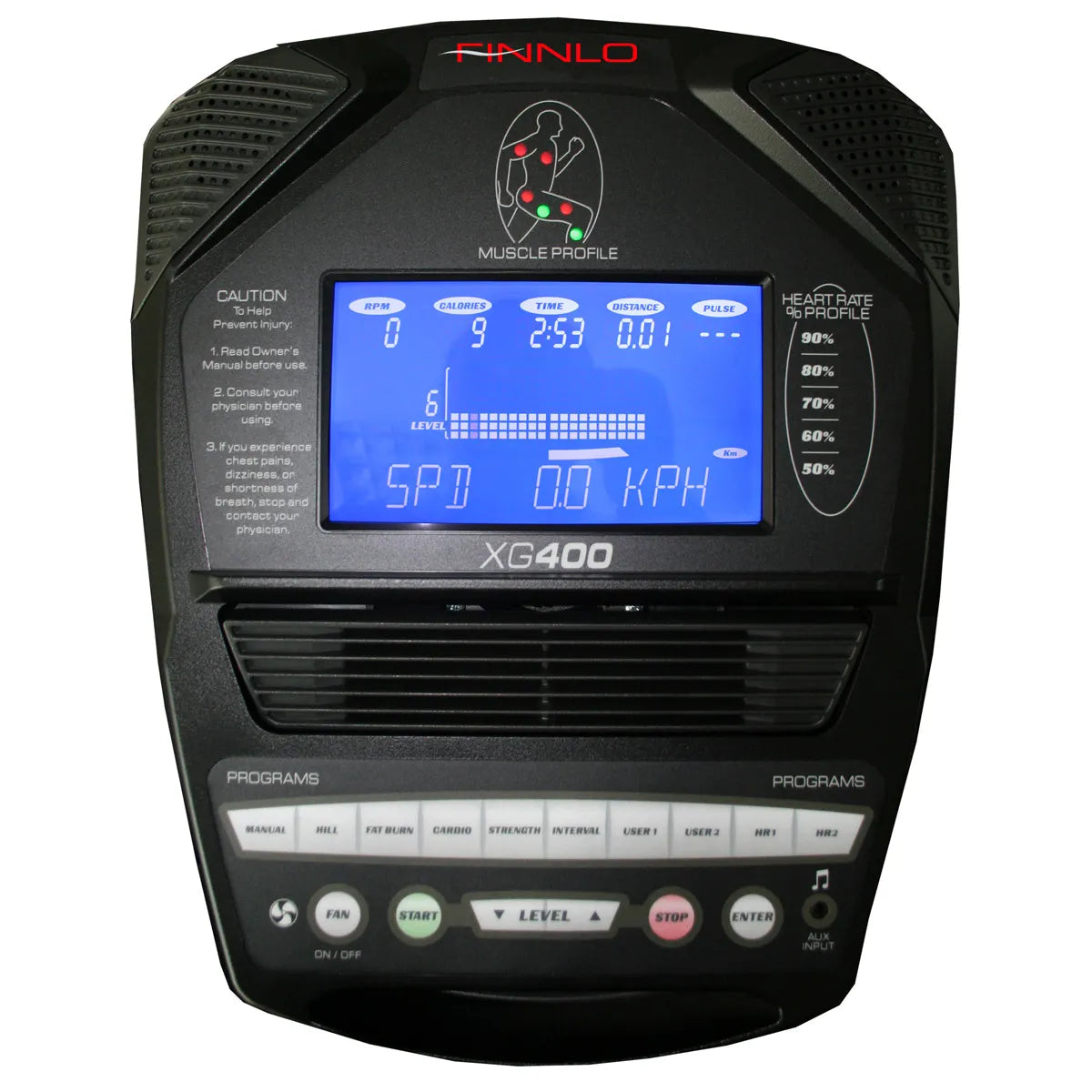 Bicicleta eliptica Finnlo E-Glide SR