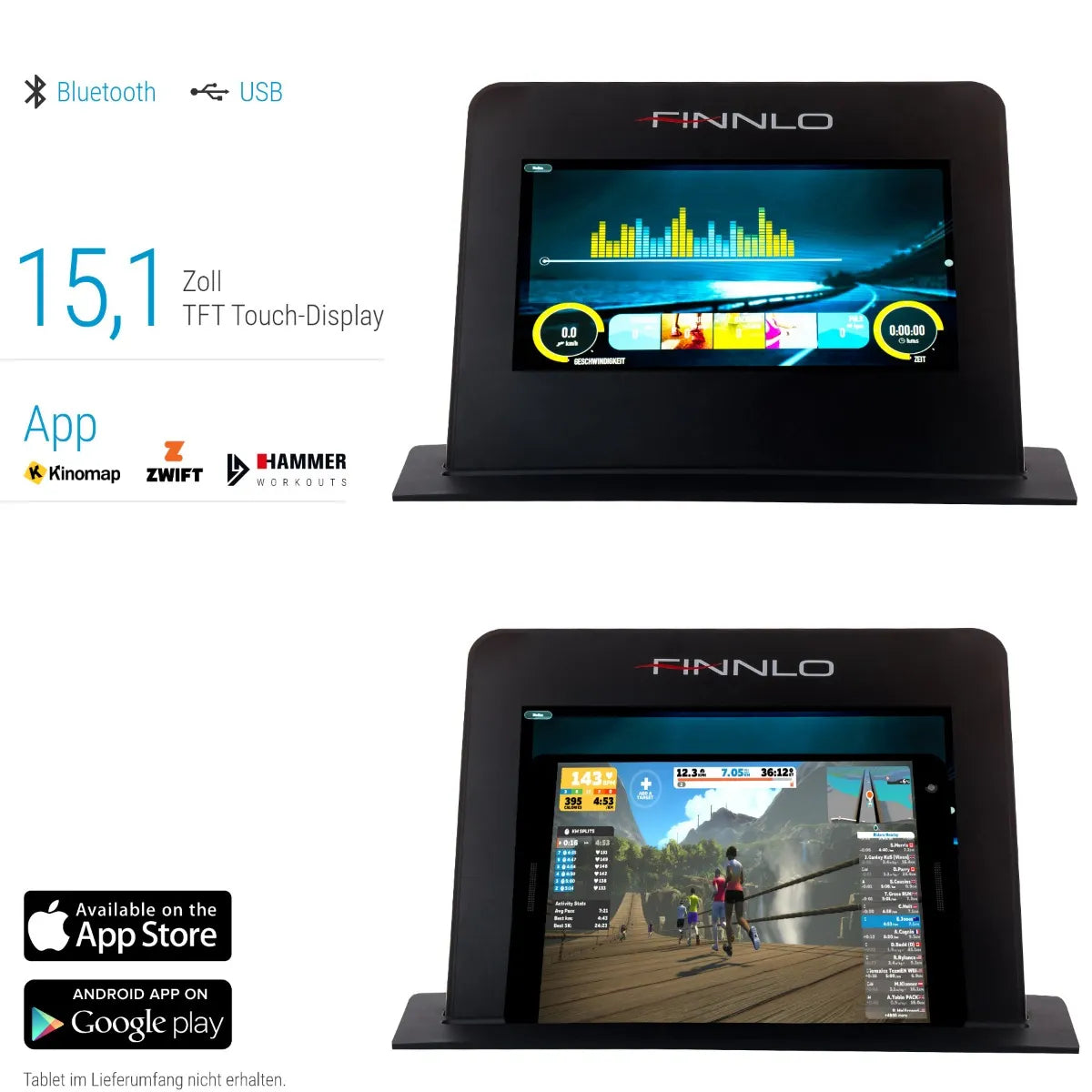 Banda de alergat Finnlo Endurance TFT