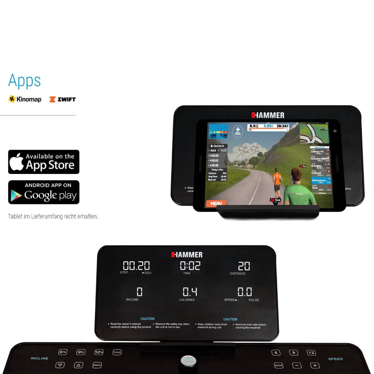 Banda de alergat Hammer Q. Vadis 3.0