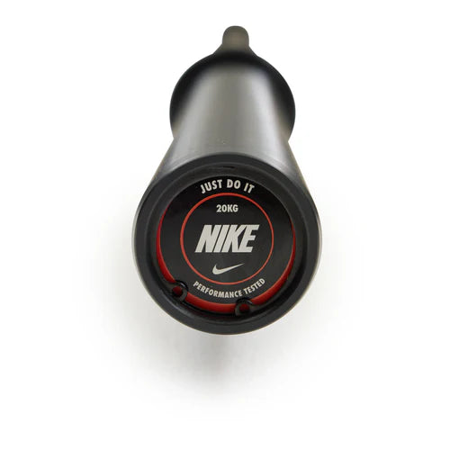 Bara olimpica premium Nike 20 kg - "Just Do It"
