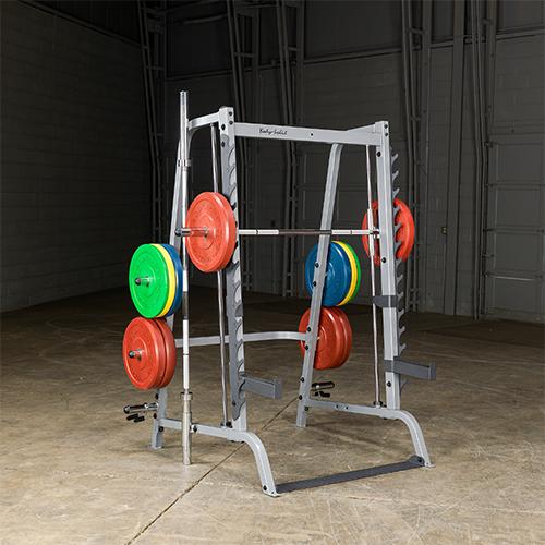 Body-Solid Series 7 Smith Machine cu suporturi pentru greutati si protectii - GS348QB
