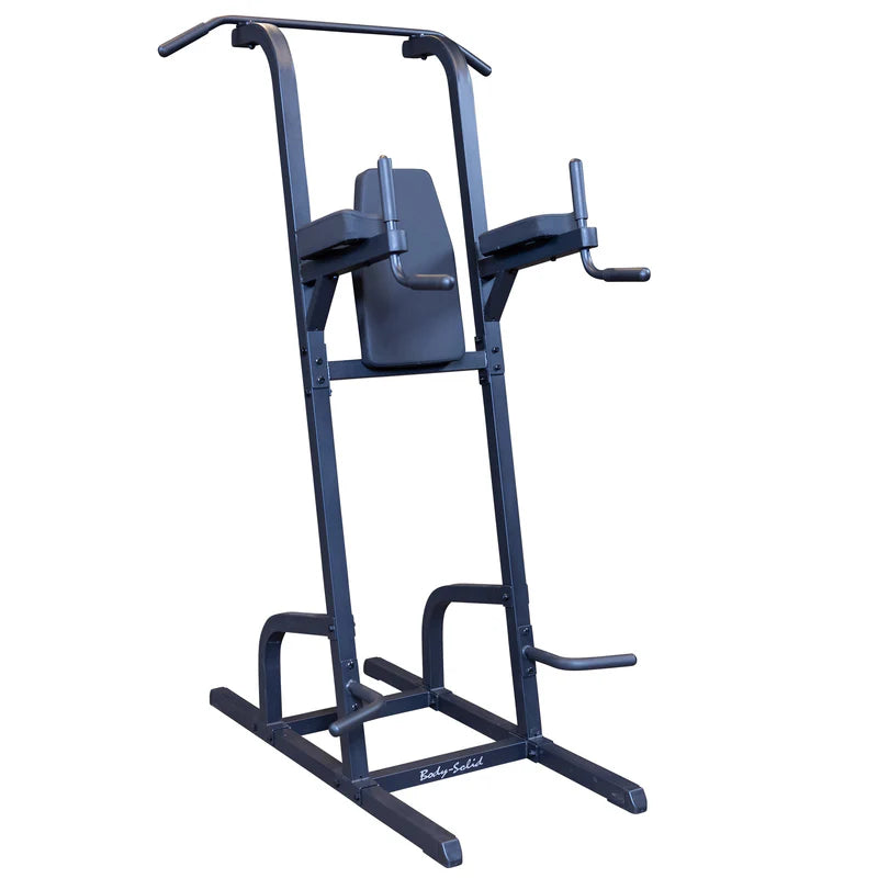 Statie Body-Solid pentru ridicari verticale ale genunchilor, flotari la paralele si tractiuni – GVKR82B