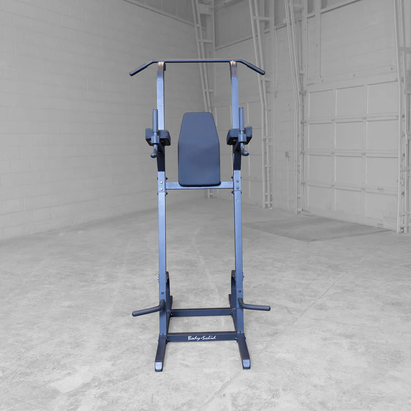 Statie Body-Solid pentru ridicari verticale ale genunchilor, flotari la paralele si tractiuni – GVKR82B