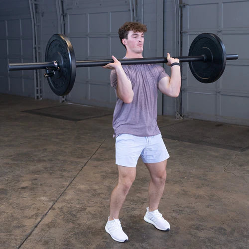 Bara olimpica cu manere groase Body-Solid - OB86FG