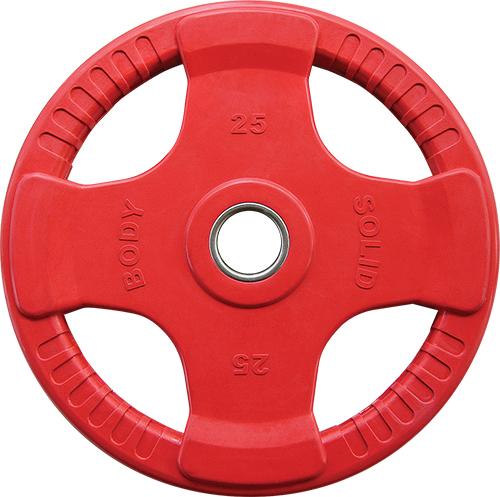Discuri Olimpice de greutate din Cauciuc 50 mm Body-Solid - ORCK