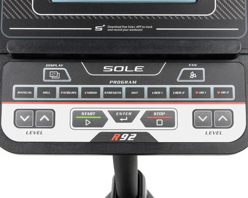 Bicicleta Fitness Orizontala Sole – R92