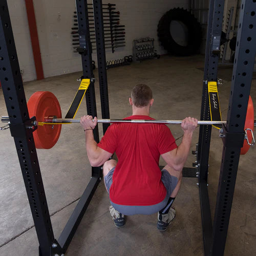 Bare de siguranta cu chingi pentru Power Rack Pro Clubline – SPRSS