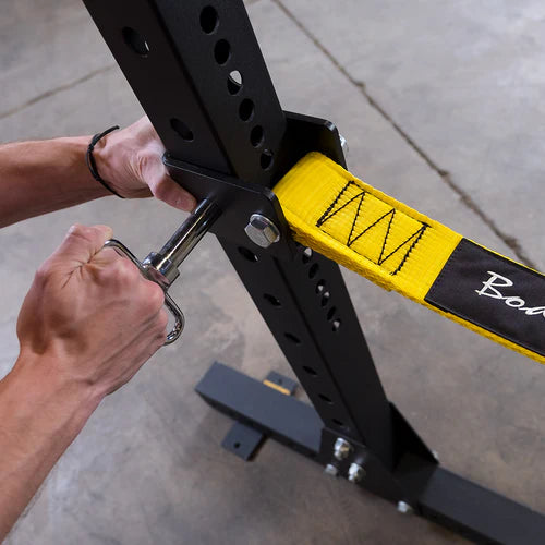 Bare de siguranta cu chingi pentru Power Rack Pro Clubline – SPRSS