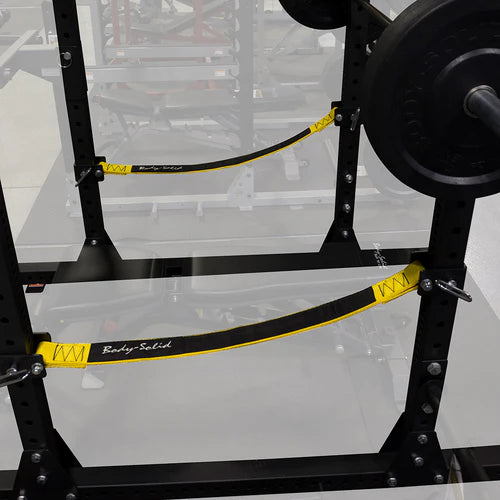 Bare de siguranta cu chingi pentru Power Rack Pro Clubline – SPRSS