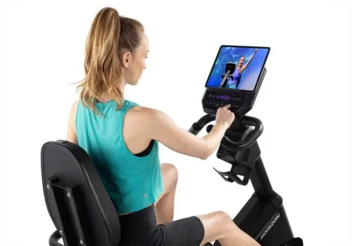 Bicicleta fitness cu spatar HORIZON 5.0R