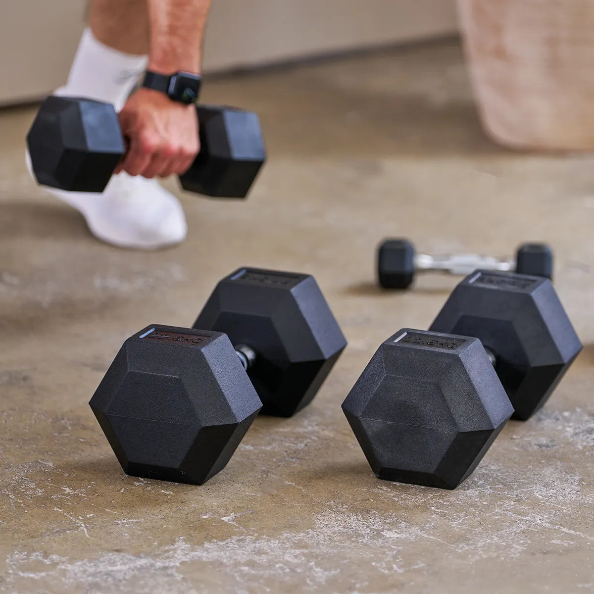 Gantera Hexagonala Hammer 1 kg - 30 kg