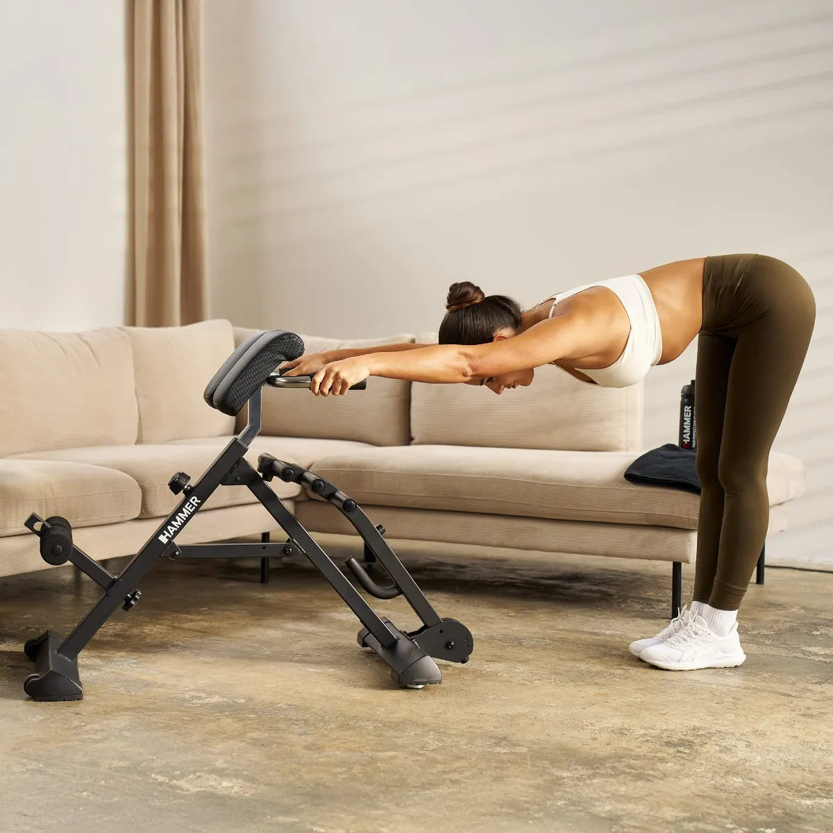 Antrenor pentru spate si abdomen Hammer Tricon Flex