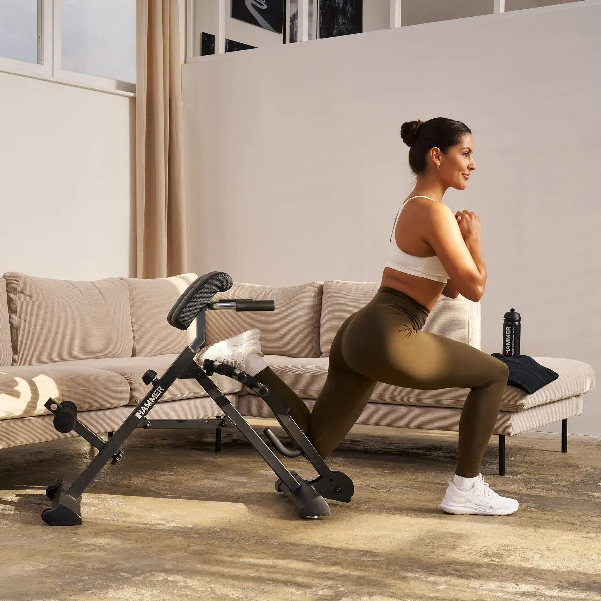 Antrenor pentru spate si abdomen Hammer Tricon Flex