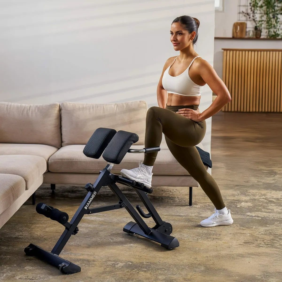 Antrenor pentru spate si abdomen Hammer Tricon Flex