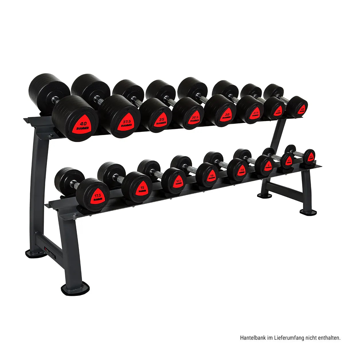 Gantera Compacta Hammer 2.5 kg - 40 kg