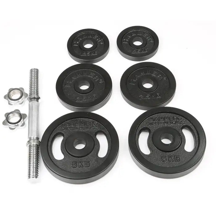 Gantera reglabila de 20 kg Hammer