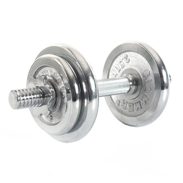 Gantera reglabila de 10 kg din Otel Cromat Hammer