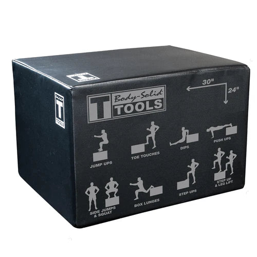 Boxa plyometrica cu laturi moi Body-Solid Tools - BSTSPBOX