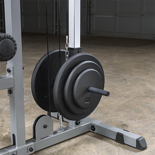 Aparat Lat Machine cu greutati libere Body-Solid - GLM83