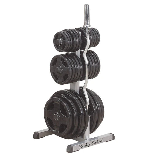Suport pentru discuri olimpice si bara Body-Solid - GOWT