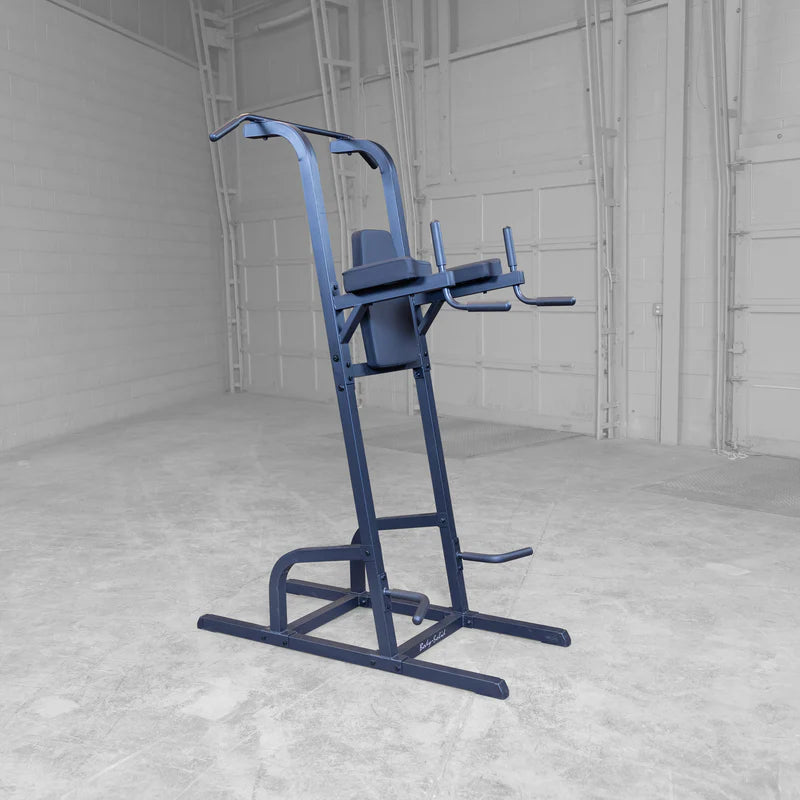 Statie Body-Solid pentru ridicari verticale ale genunchilor, flotari la paralele si tractiuni – GVKR82B