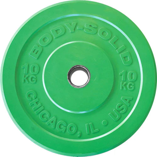 Discuri Olimpice de greutate din Cauciuc Body-Solid - OBPXCK