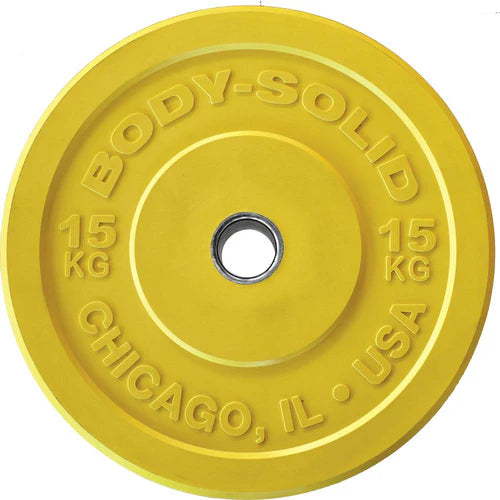 Discuri Olimpice de greutate din Cauciuc Body-Solid - OBPXCK