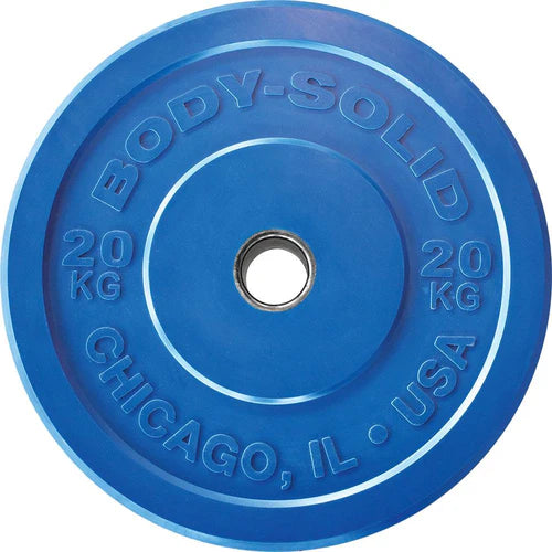 Discuri Olimpice de greutate din Cauciuc Body-Solid - OBPXCK