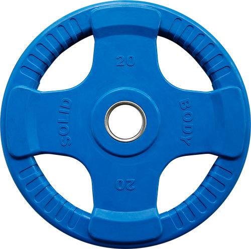 Discuri Olimpice de greutate din Cauciuc 50 mm Body-Solid - ORCK