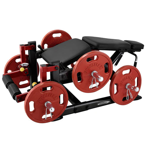 Aparat pentru flexia picioarelor cu greutati Steelflex - PLLC-BR