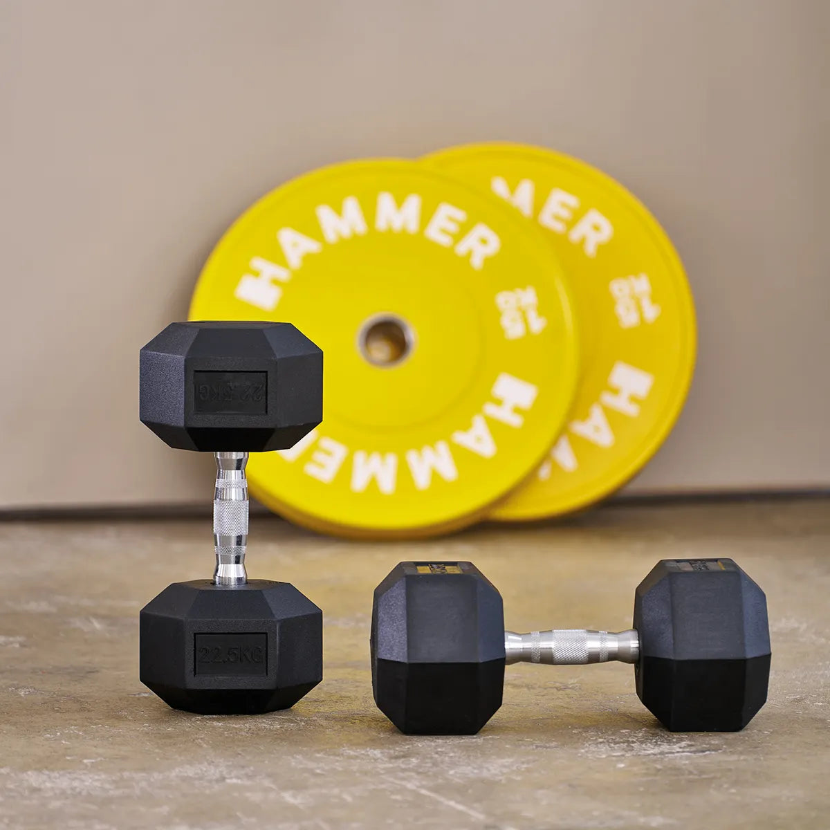 Gantera Hexagonala Hammer 1 kg - 30 kg