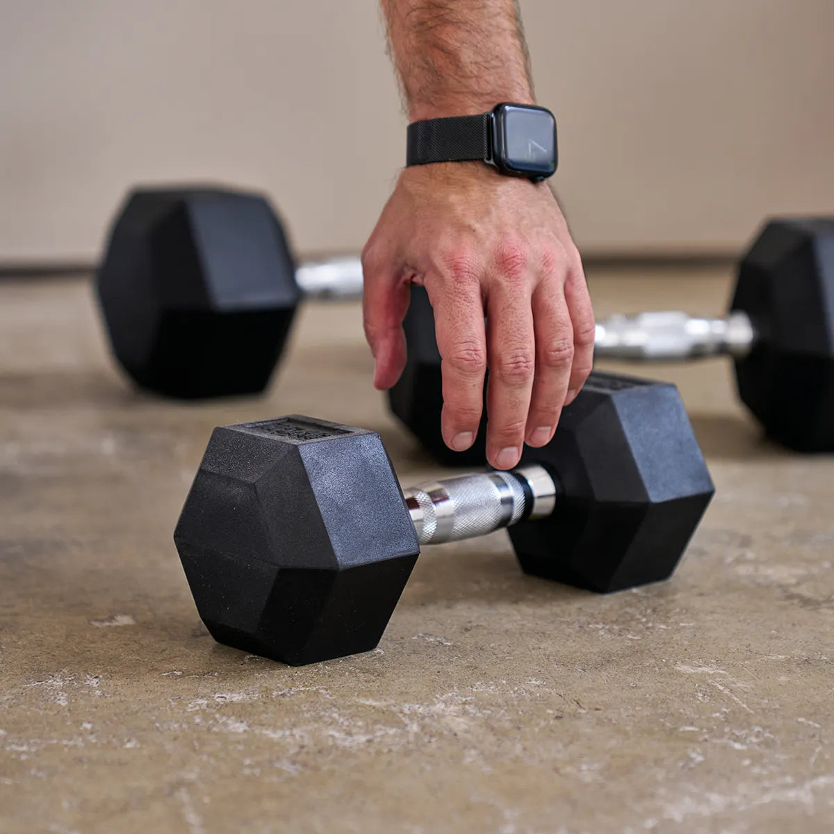 Gantera Hexagonala Hammer 1 kg - 30 kg